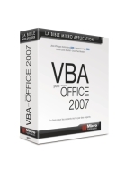 couverture du livre 'VBA pour Microsoft Office 2007'